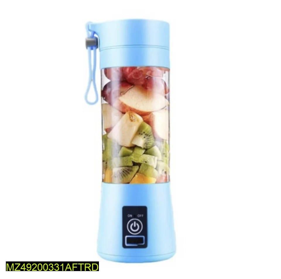 Portable Blender USB Mixer Electric Juicer Machine 6 Blade Smoothie Blender